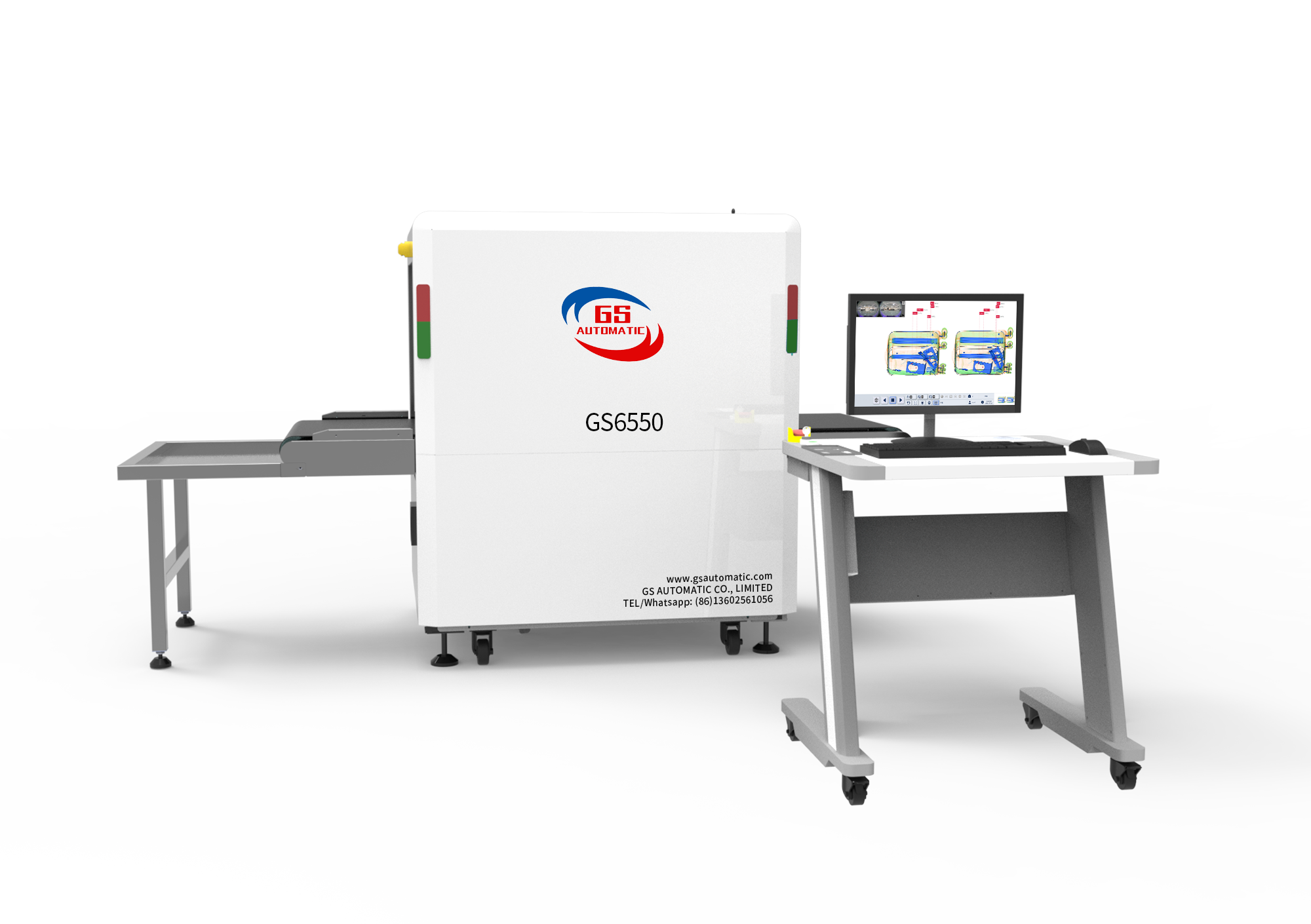 GS6550 AI-powered Intelligent Security Screening Machine