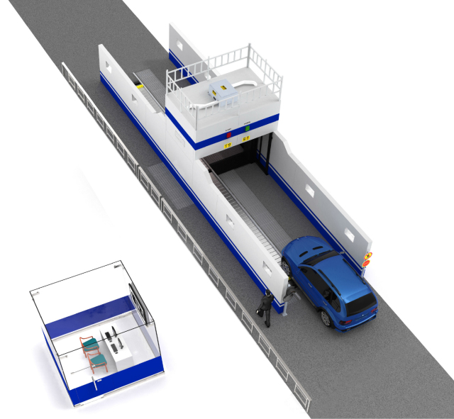 GS2800 Premium X-Ray Vehicle Inspection System