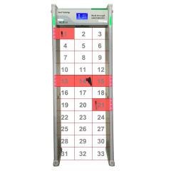 Detector de metales de paso GSMD3300 para control de seguridad
