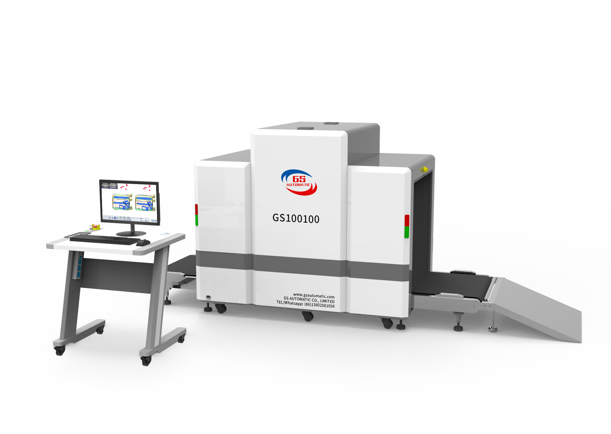 GS100100D Dual-View X-Ray Baggage Inspection System