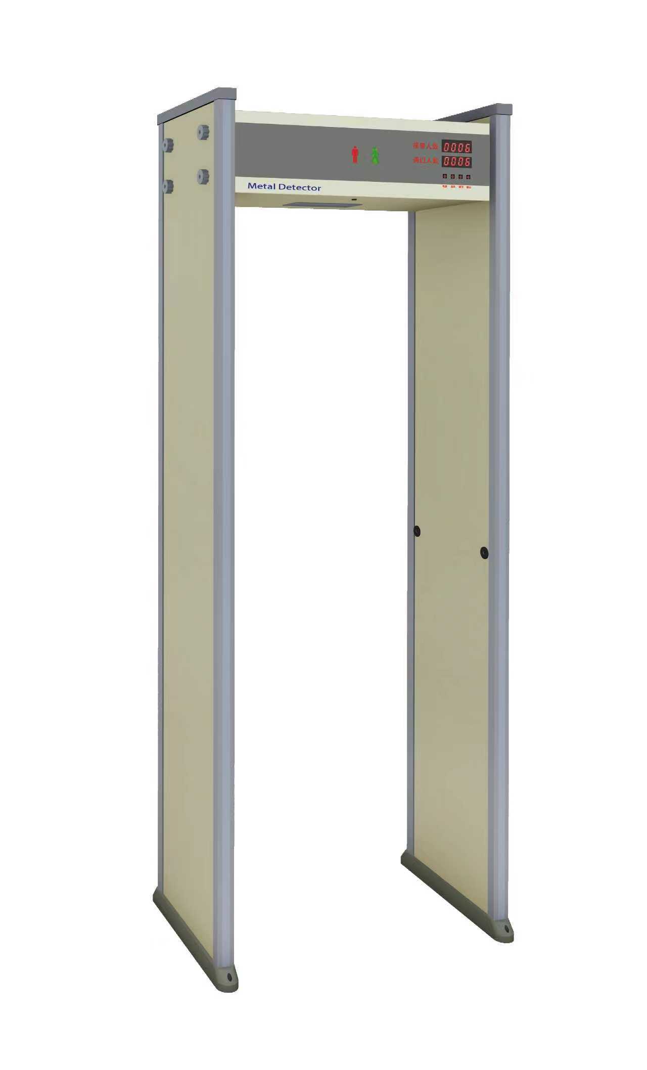 GS3000 18-Zone Walk Through Metal Detector for Airports & Security