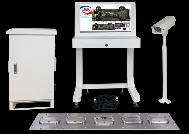 GS3300-ASC Oberflächenmontage-Unterfahrzeug-Überwachungssystem