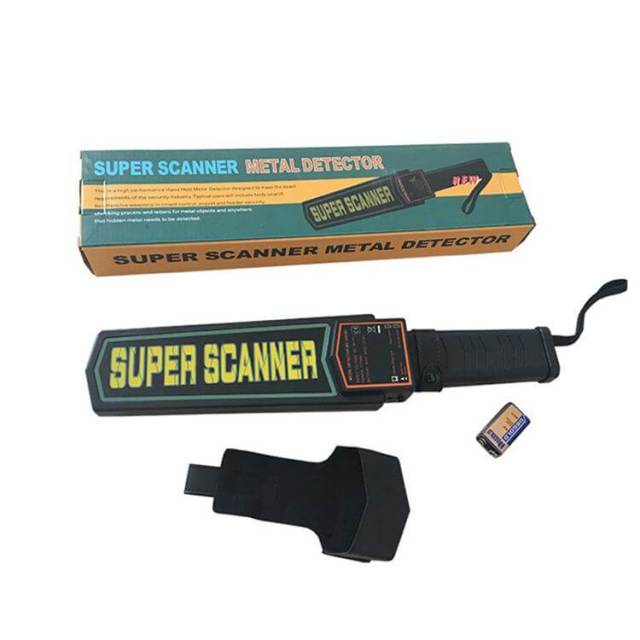 Detector de metales portátil profesional MD-3003B1 para control de seguridad