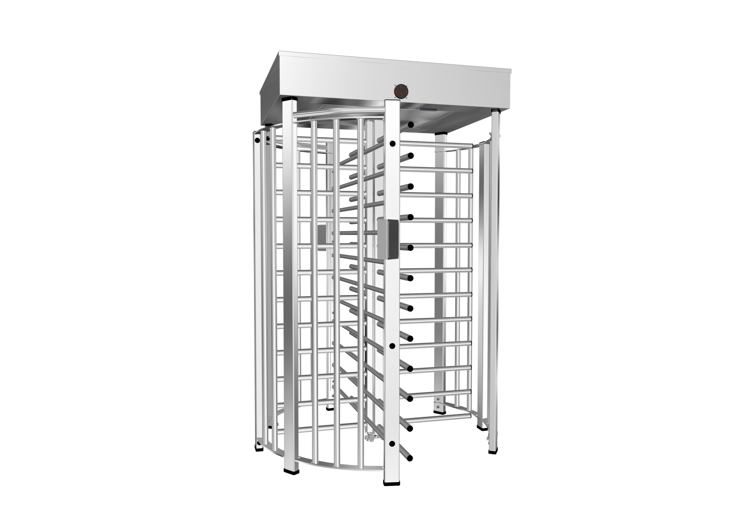 GS G538 Full Height Turnstile for High-Security Perimeter Access Control