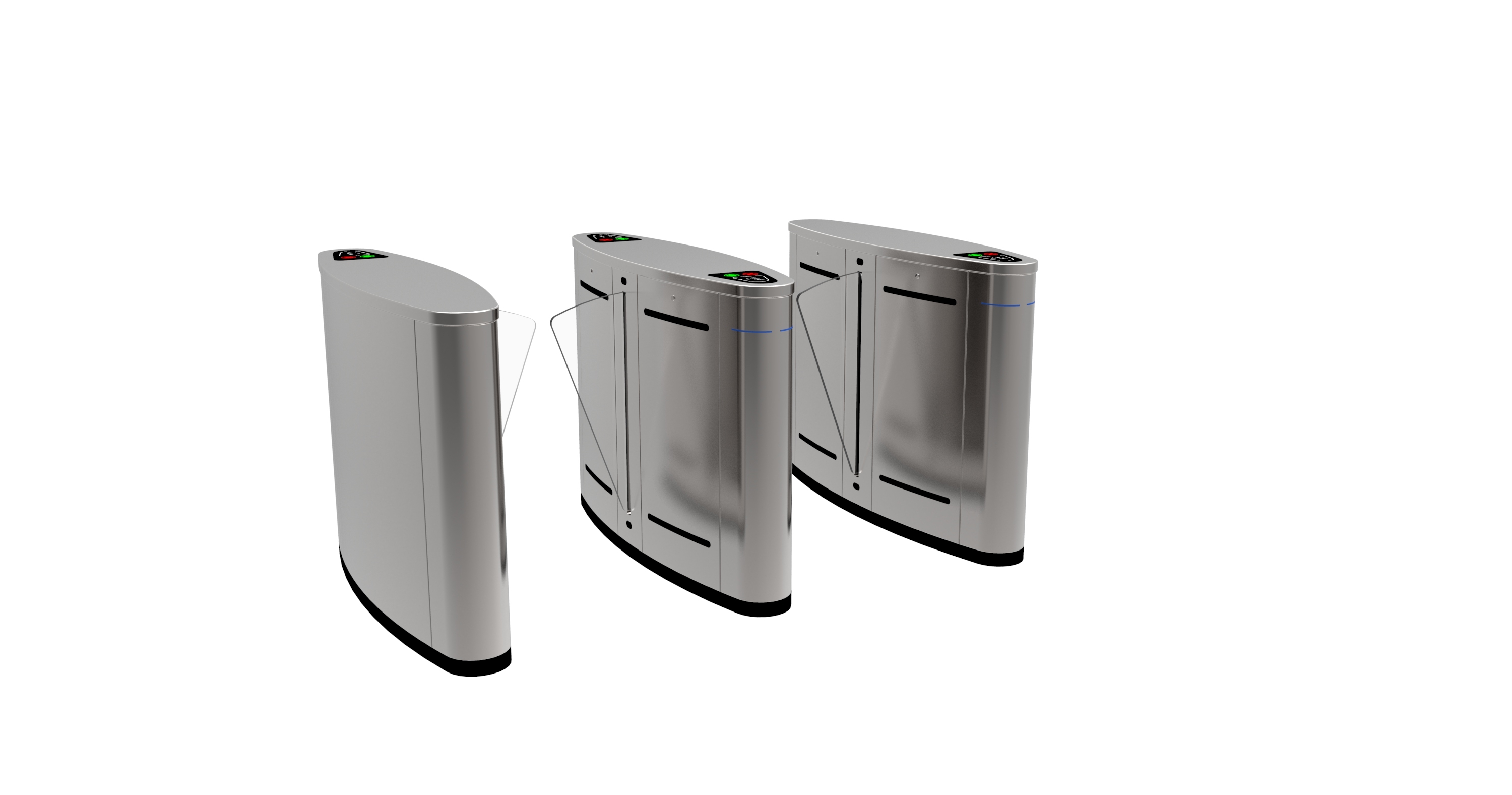 GS A207 Optical Turnstile Speed Gate for Access Control Projects
