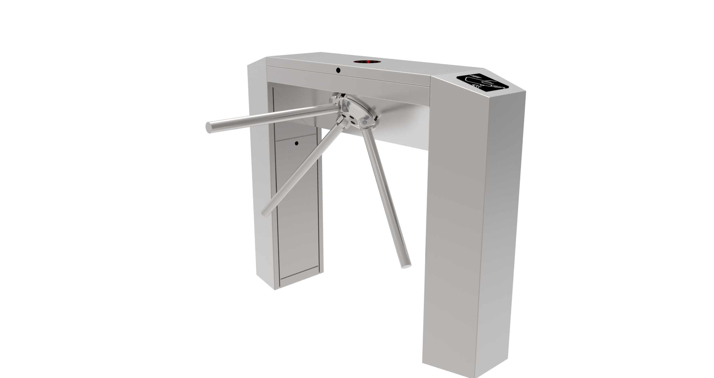 GS E142 Waist High Tripod Turnstile Access Control System