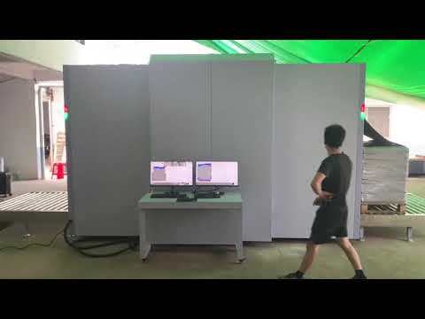 GS150180D Dual View Röntgen-Paletten-Frachtscanner