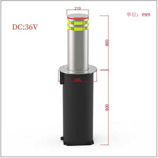 220GS-600 Automatic Hydraulic Bollard