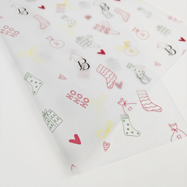 Customized Printed Multiple Color logo Gift White Tissue Paper Clothes Shoes Wrapping Tissue Paper