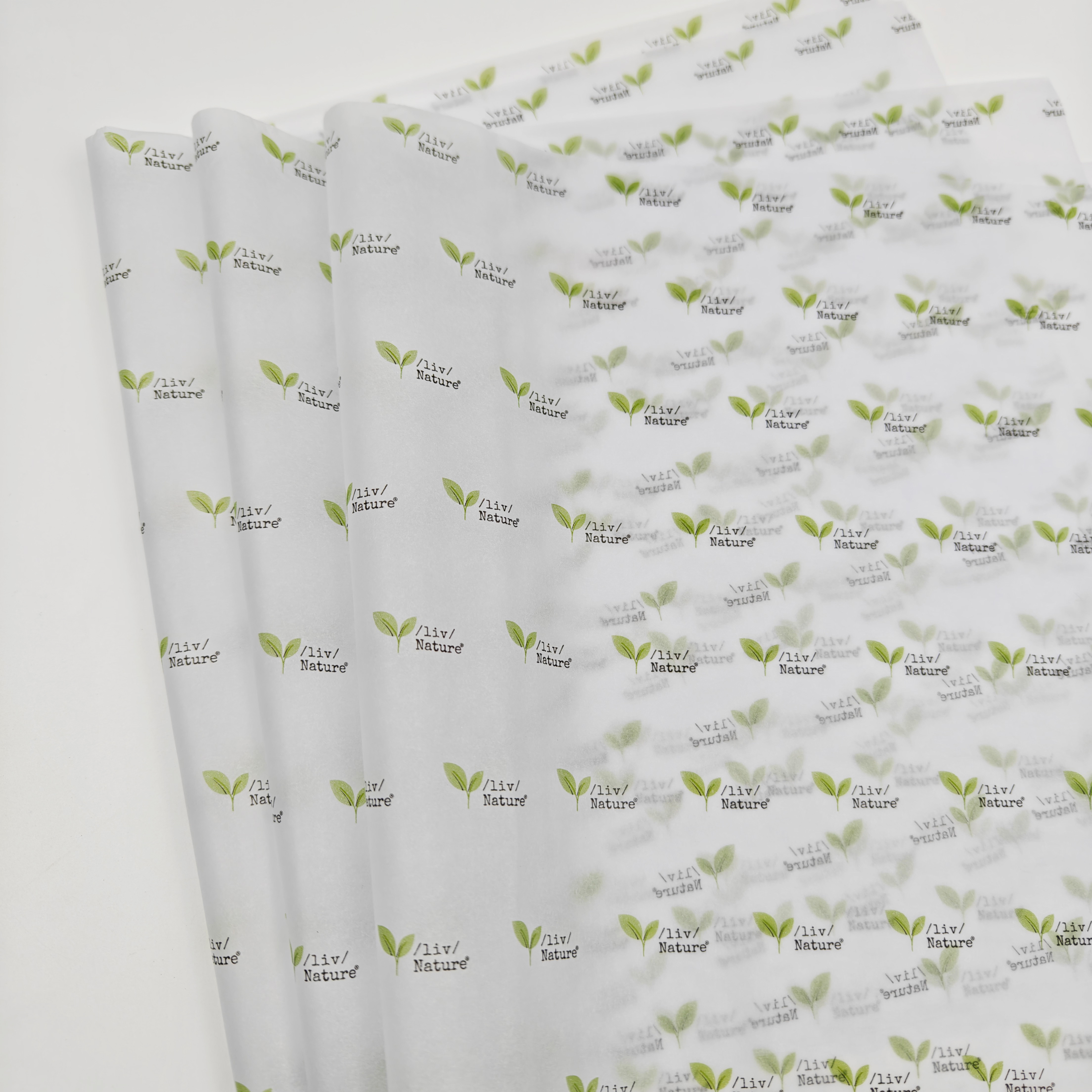 17g One Color Logo Print Tissue Paper For Clothing Gift Wrapping