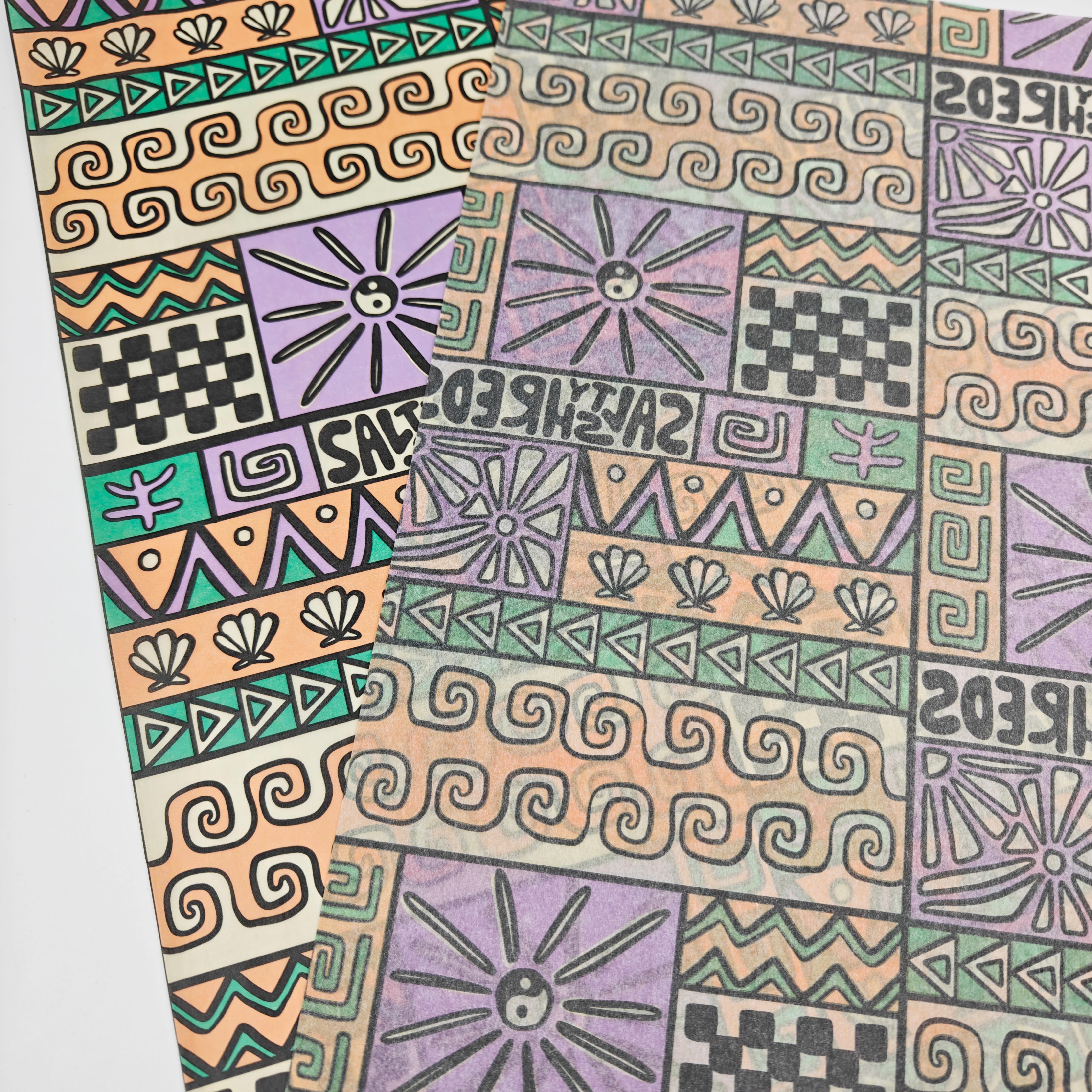 Custom printed Logo Tissue Wrapping Paper With Logo For Brands Clothing Packaging