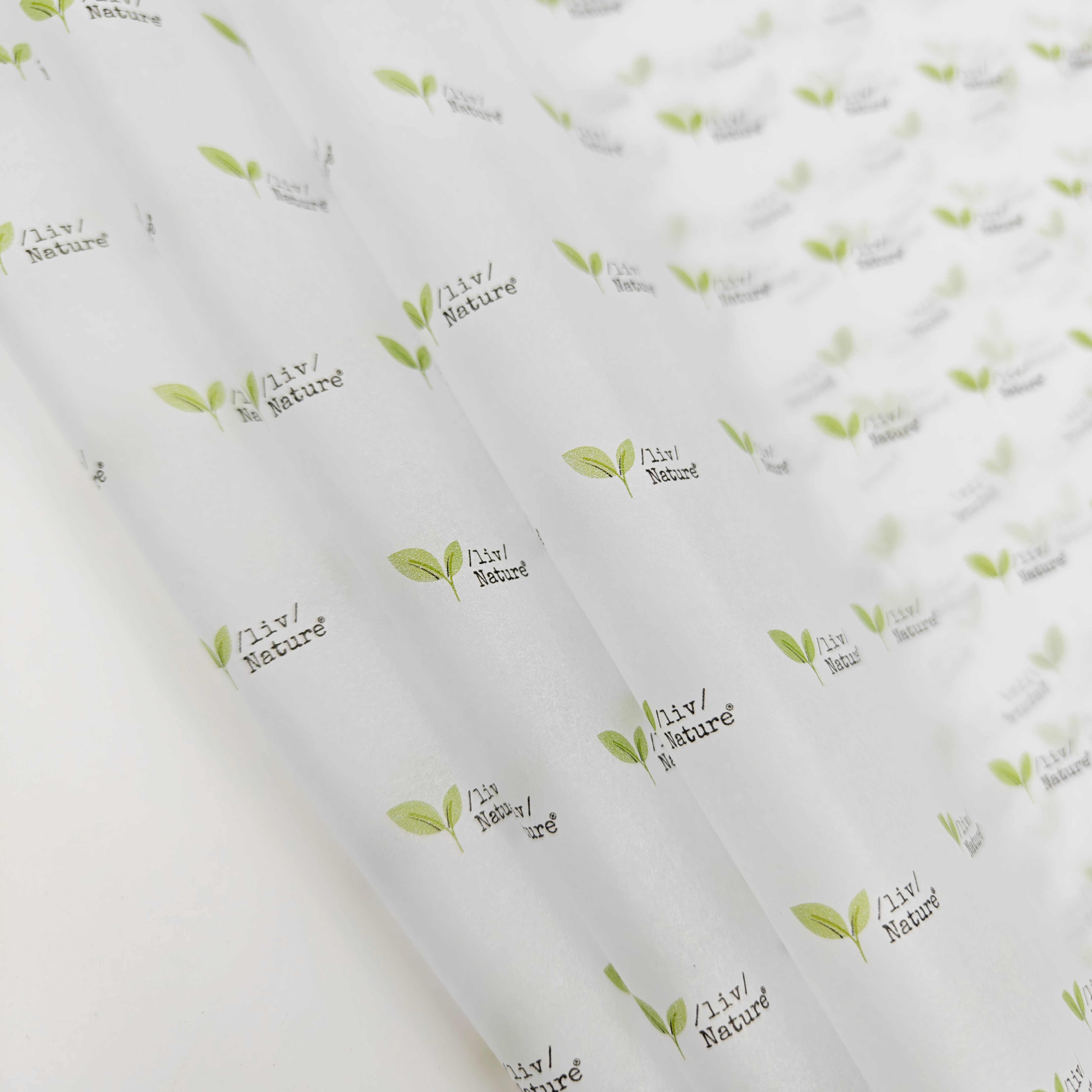 17g One Color Logo Print Tissue Paper For Clothing Gift Wrapping