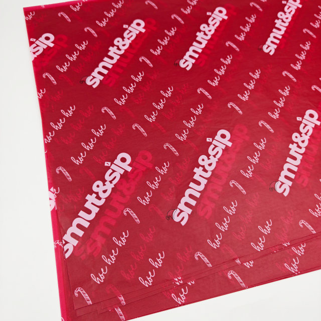 Custom Tissue Paper Gift Wrapping Paper with Company logo Garment Packaging Paper