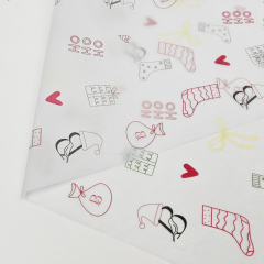 Customized Printed Multiple Color logo Gift White Tissue Paper Clothes Shoes Wrapping Tissue Paper