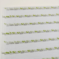 17g One Color Logo Print Tissue Paper For Clothing Gift Wrapping