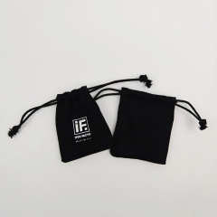 Luxury Custom logo Different Sizes Clothes Canvas Packing Cotton Pouch Drawstring Dust Bag Recyclable Clothing Promotional Pouch