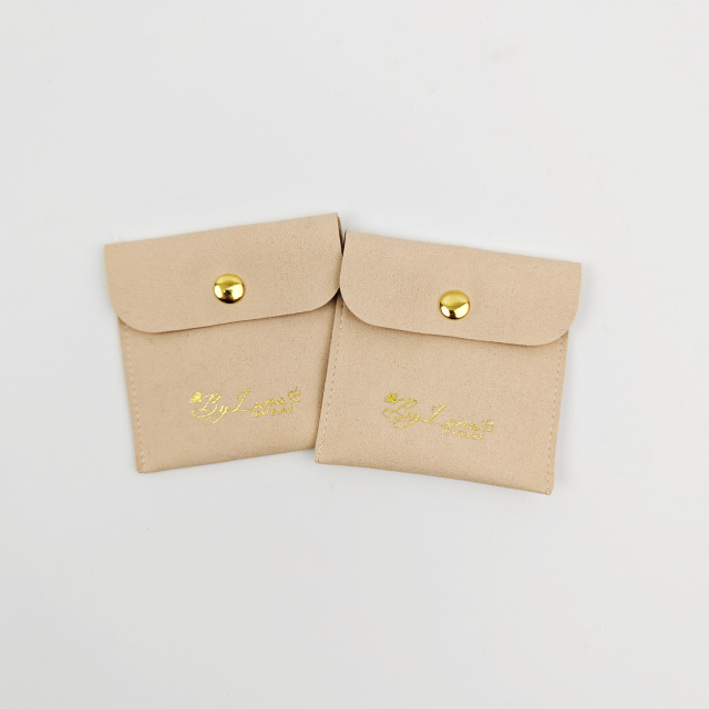 Custom Logo Microfiber Jewelry Pouch Eco-Friendly Microfiber Gift Bag Packaging Bags