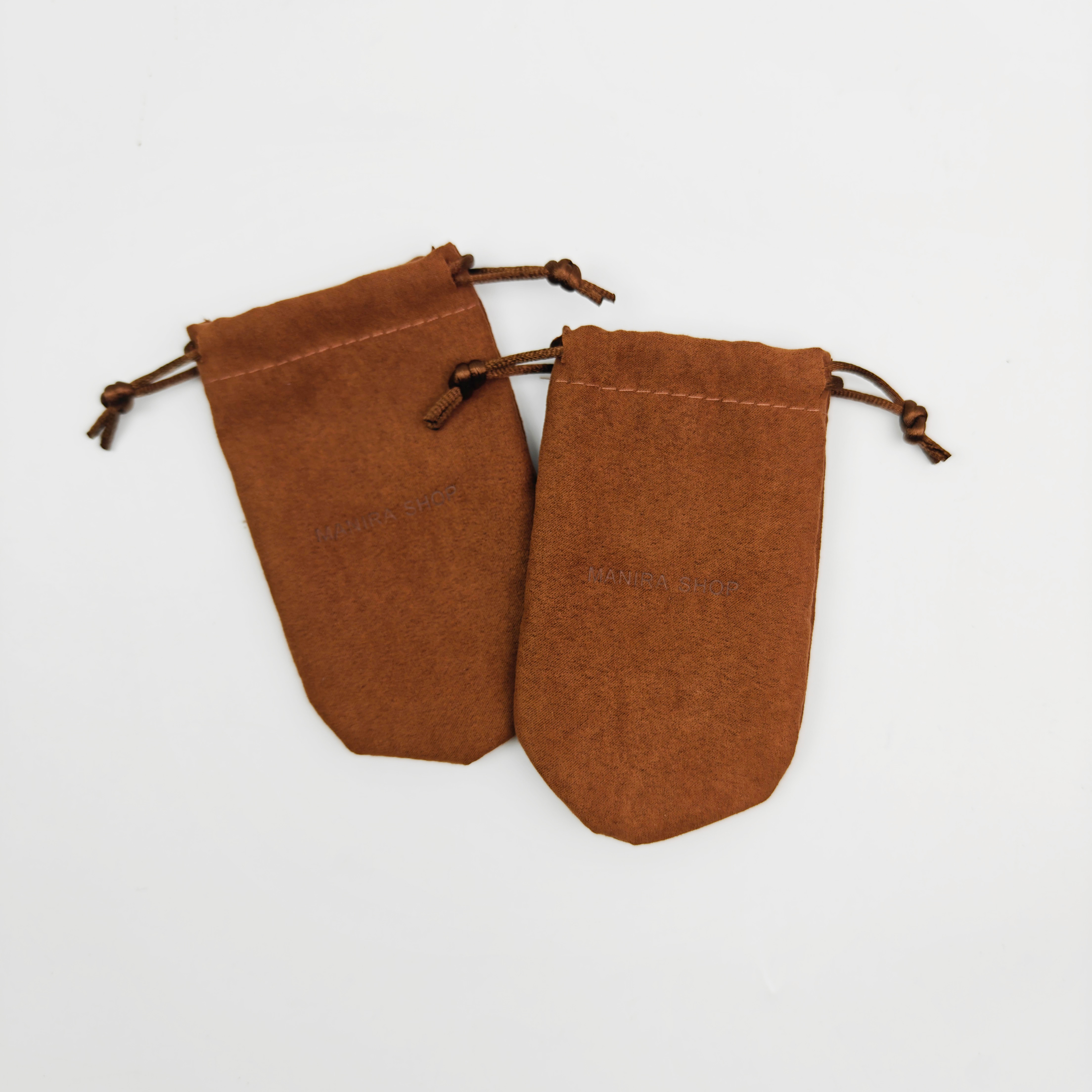 Hot Sale Gift Promotions Velvet Faux Suede Pouch Drawstring High Quality Durable Custom Design Velvet Jewelry Pouch