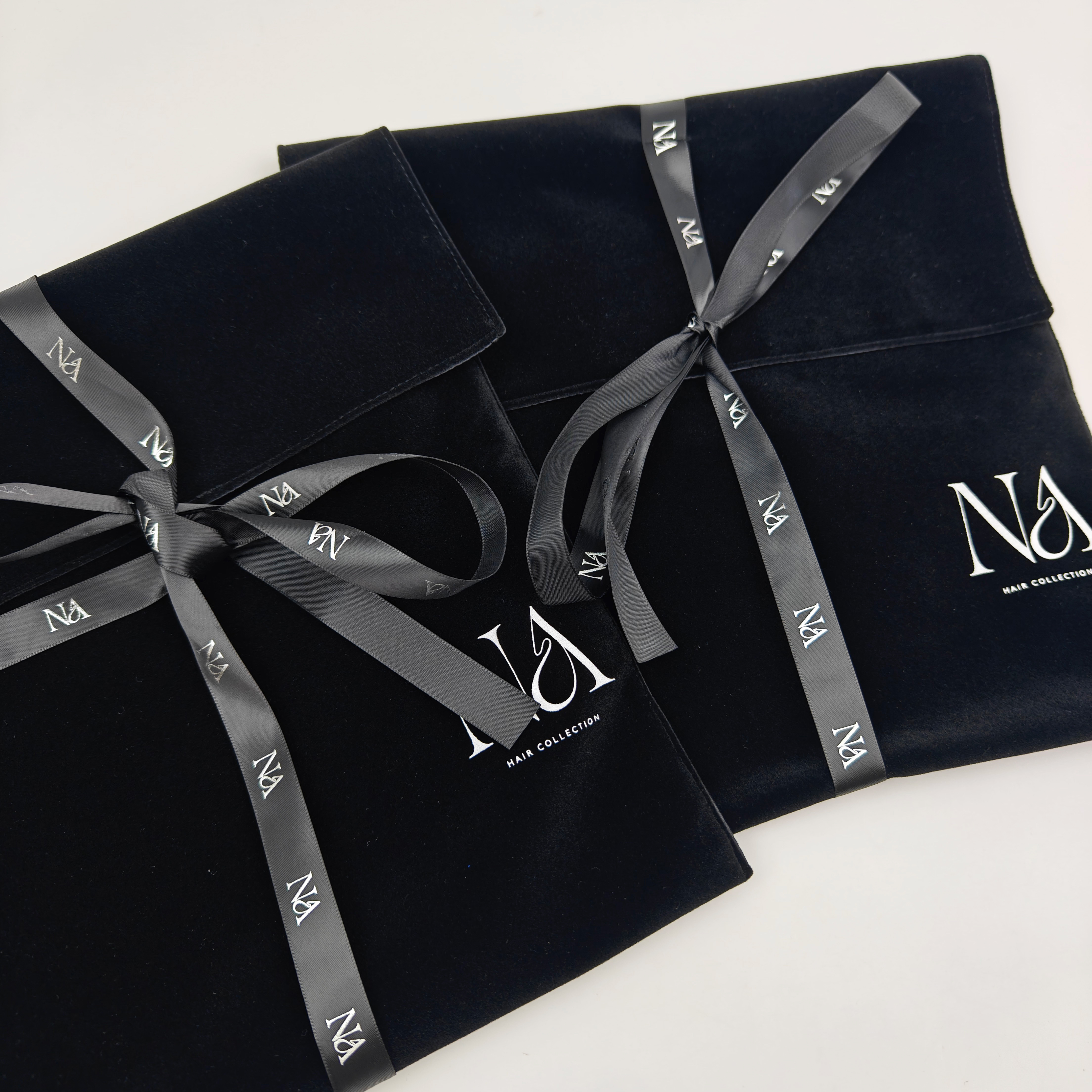 Wholesale Custom Logo Envelope Flap Pouch Packaging Dust Bag Luxury Soft Faux Suede Clothes Handbag Hair Packaging Wig Dust Bag