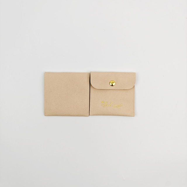 Custom Logo Microfiber Jewelry Pouch Eco-Friendly Microfiber Gift Bag Packaging Bags