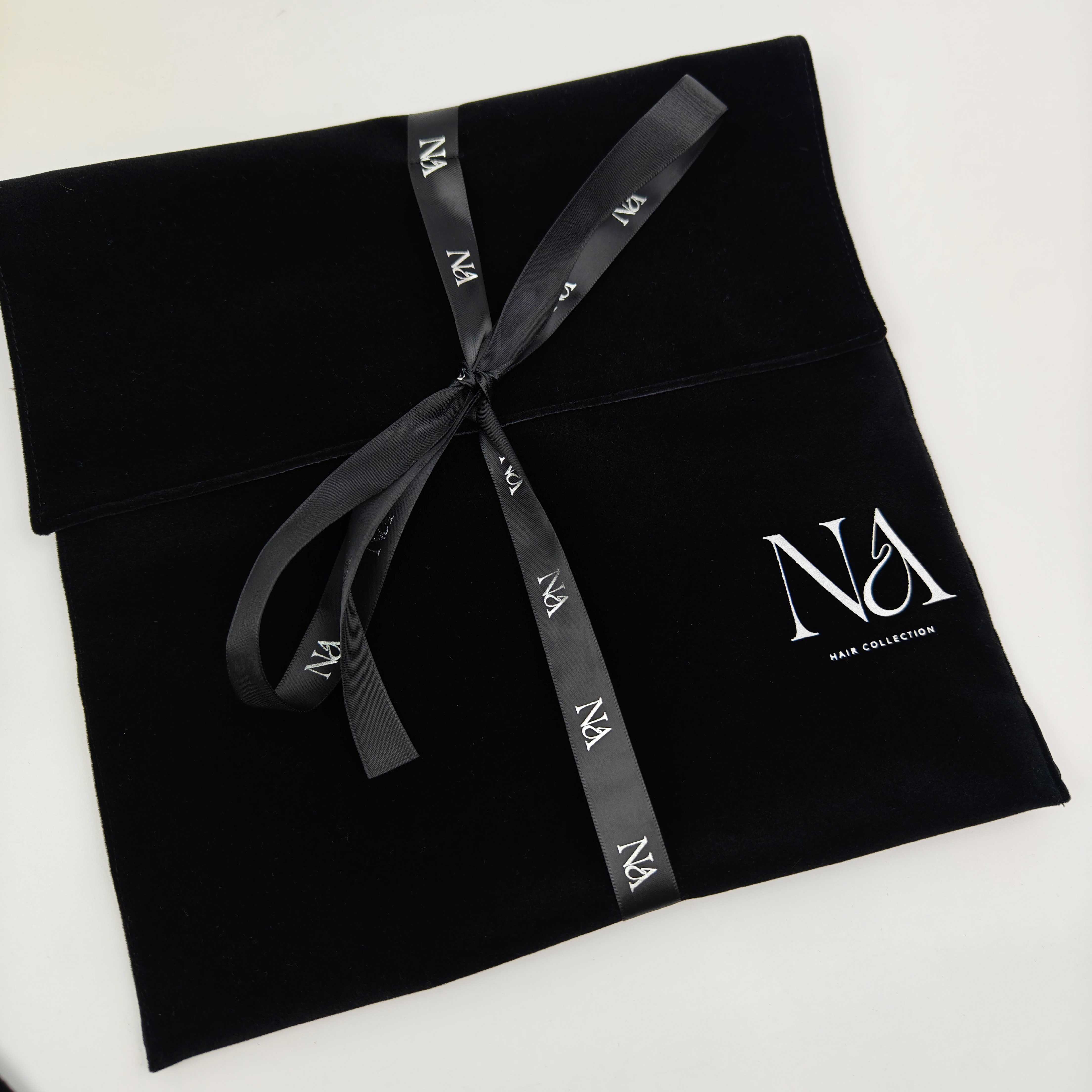 Wholesale Custom Logo Envelope Flap Pouch Packaging Dust Bag Luxury Soft Faux Suede Clothes Handbag Hair Packaging Wig Dust Bag