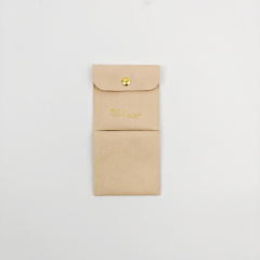 Custom Logo Microfiber Jewelry Pouch Eco-Friendly Microfiber Gift Bag Packaging Bags