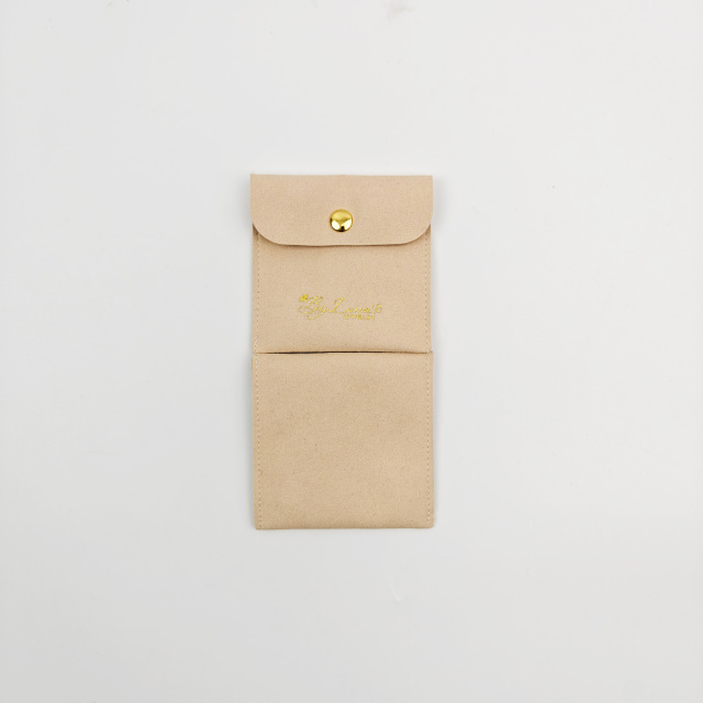 Custom Logo Microfiber Jewelry Pouch Eco-Friendly Microfiber Gift Bag Packaging Bags