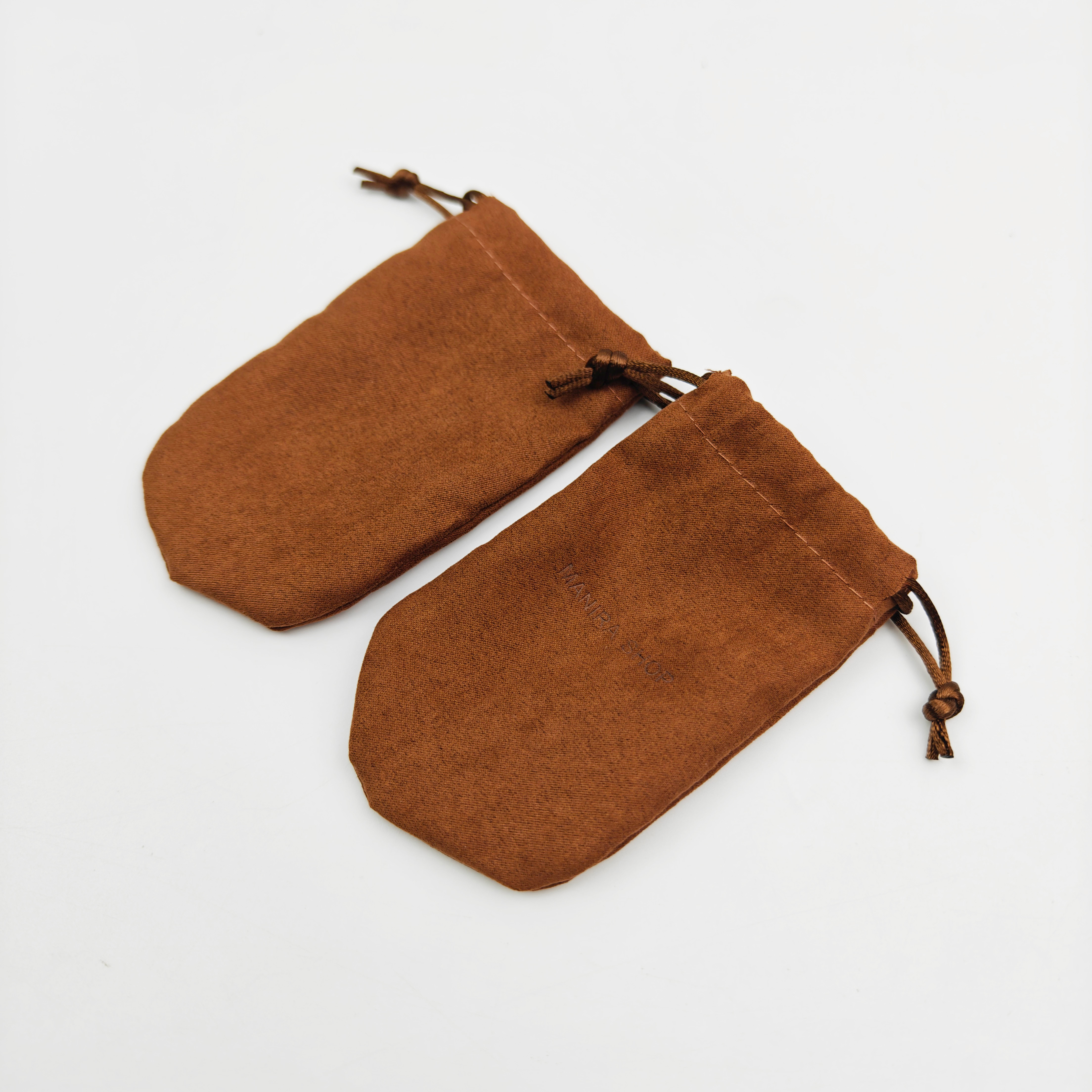 Hot Sale Gift Promotions Velvet Faux Suede Pouch Drawstring High Quality Durable Custom Design Velvet Jewelry Pouch
