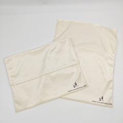 Recyclable Super Soft Dust Suede Velvet Envelope Pouch Custom Logo Printed Flap Jewelry Cloth Envelope Pouch