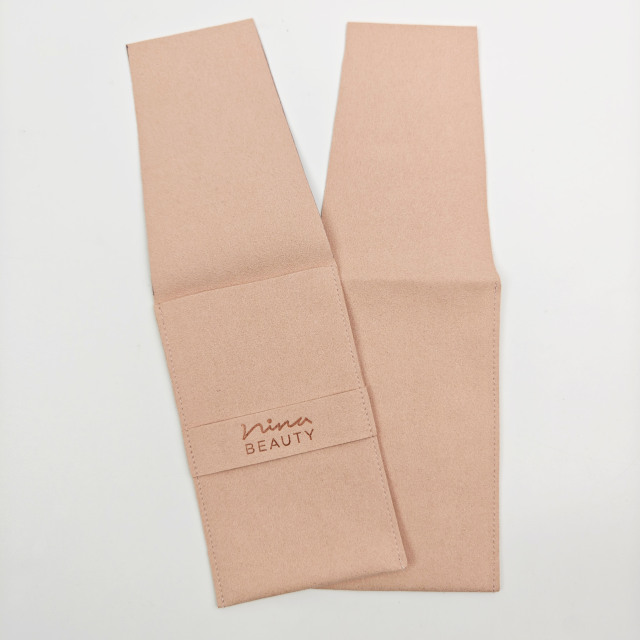 Customized Portable Travel Earrings Bracelet Microfiber Pouch Jewelry Organizer Wholesale Portable Wedding Favors Jewelry Pouches Packaging With Logo