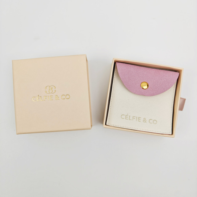 Custom Logo Stylish Velvet Suede Microfiber Jewelry Packaging Luxury Earring Gift Bag Jewelry Pouch Bags