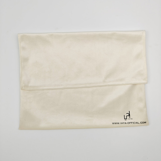 Recyclable Super Soft Dust Suede Velvet Envelope Pouch Custom Logo Printed Flap Jewelry Cloth Envelope Pouch