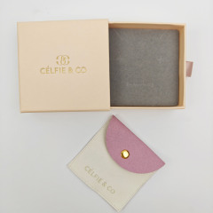 Custom Logo Stylish Velvet Suede Microfiber Jewelry Packaging Luxury Earring Gift Bag Jewelry Pouch Bags