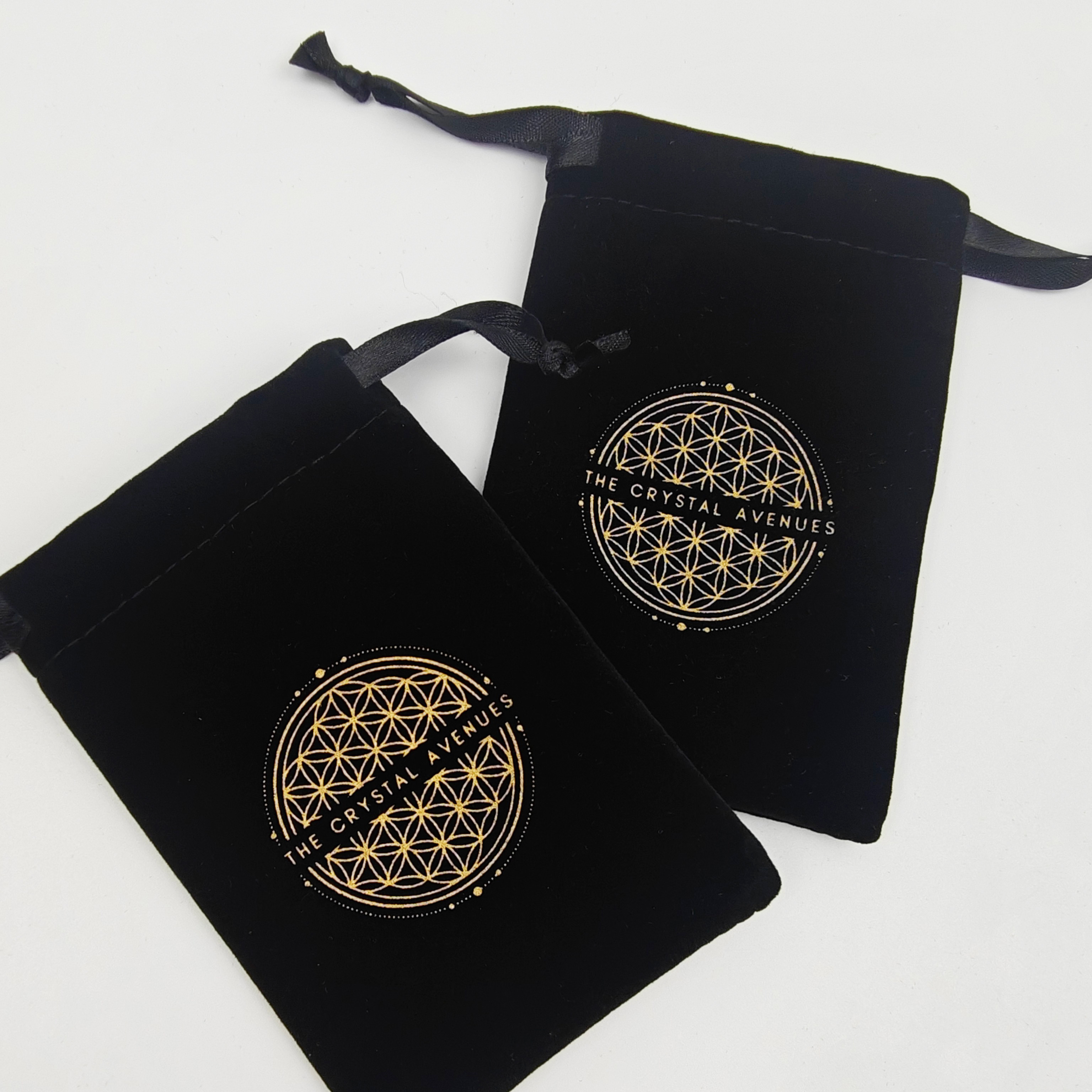 Luxury Custom Logo Bundle Wig Velvet Packaging Bag With Ribbon Recyclable Velvet Dust Bag