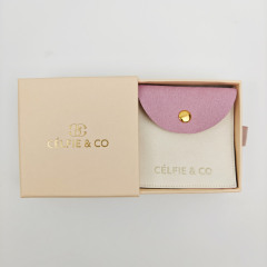 Custom Logo Stylish Velvet Suede Microfiber Jewelry Packaging Luxury Earring Gift Bag Jewelry Pouch Bags