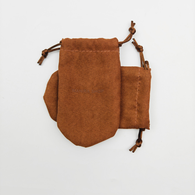 Hot Sale Gift Promotions Velvet Faux Suede Pouch Drawstring High Quality Durable Custom Design Velvet Jewelry Pouch