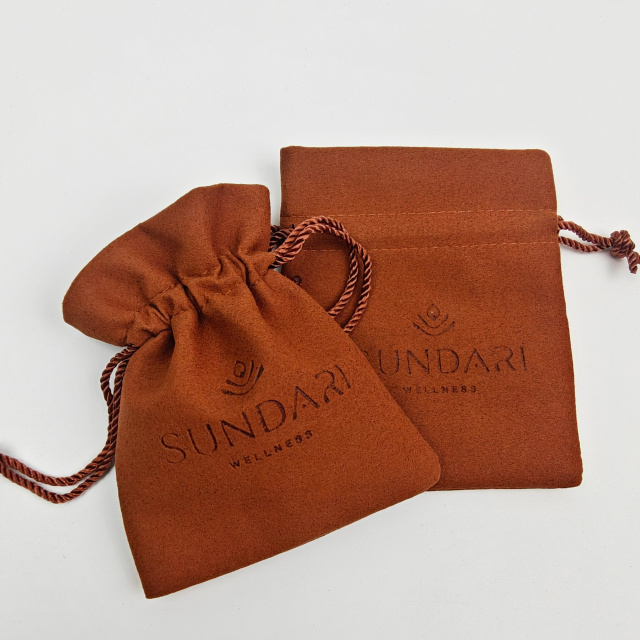 Hot Sale OEM Customizable Logo Gift Jewelry Pouch High Quality Necklace Earring Jewelry Microfiber Pouch