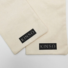 Eco-friendly Linen Gift Pants Jewelry Storage Canvas Cotton Pouch Bag Luxury Brand Logo Cosmetic Small Pouch Bag Drawstring
