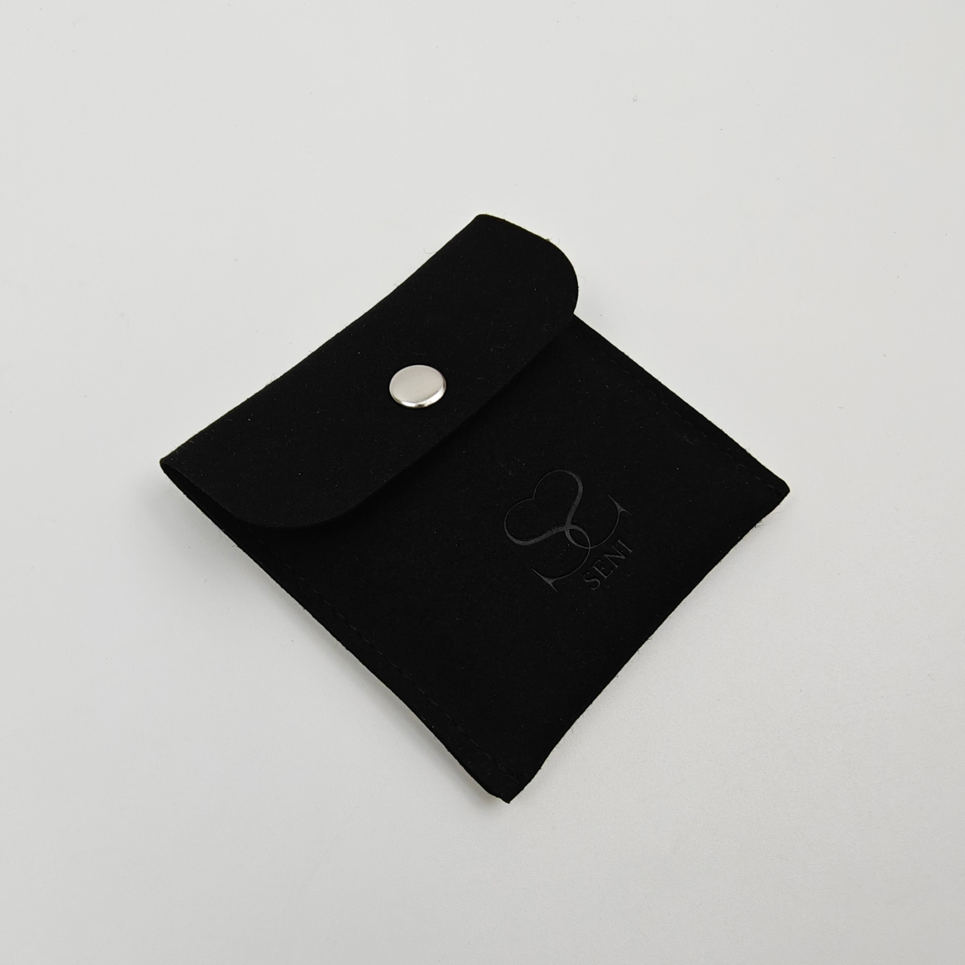 Free Samples Embossed Logo Microfiber Jewelry Display Jewelry Packing Container Customized Microfiber Carry Packaging Bag Pouch