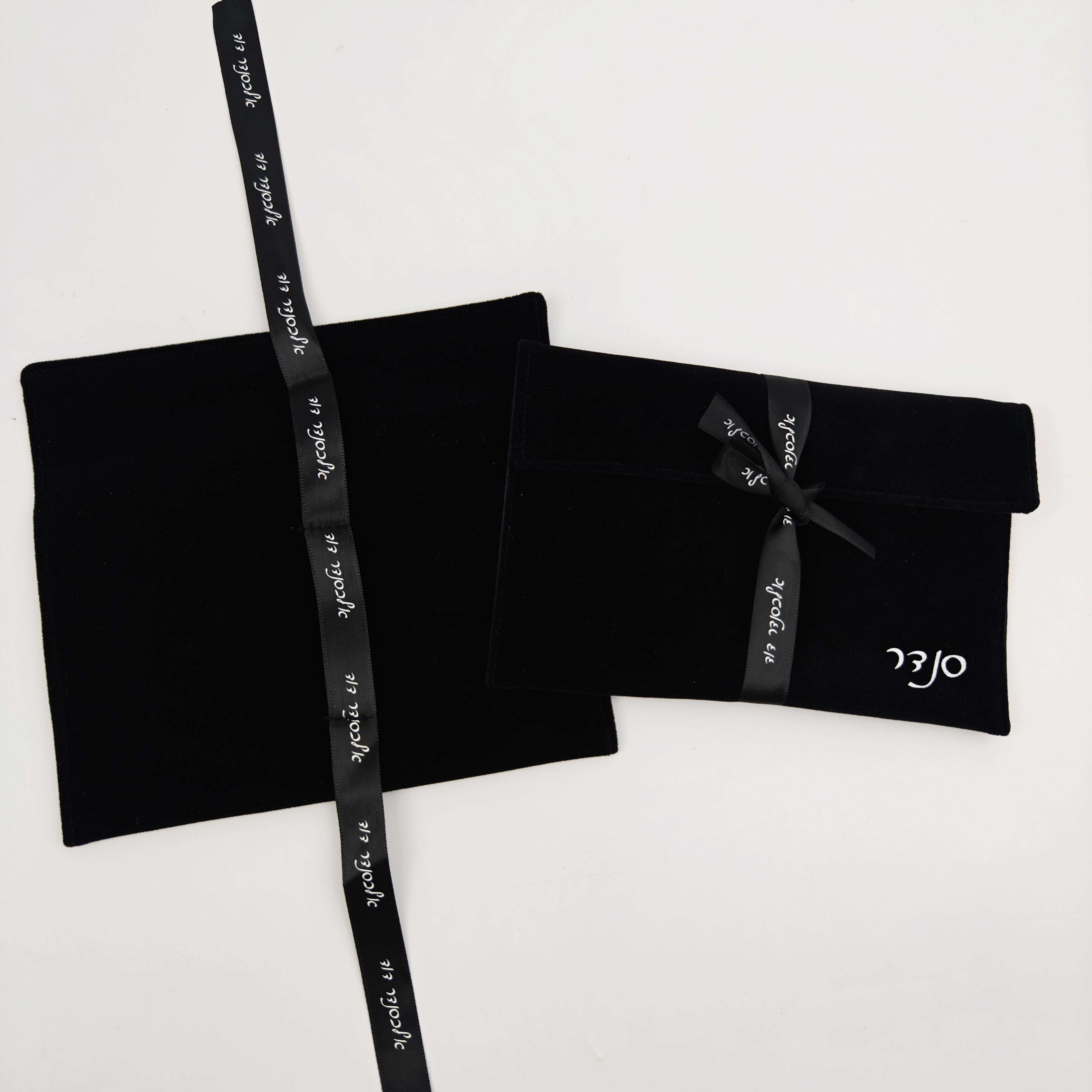 Wholesale Custom Logo Envelope Flap Pouch Packaging Dust Bag Luxury Soft Faux Suede Clothes Handbag Hair Packaging Wig Dust Bag