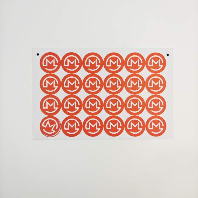Wholesale Customized logo Waterproof Vinyl Sticker Label Product Bottle Label Printing Round Packing Sticker