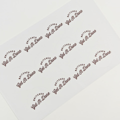 Business Stickers Custom logo Adhesive Business Sealing Sticker Personalized Eco-friendly Factory Wholesale Paper Label Stickers