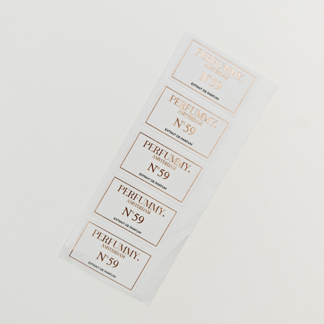 Custom logo Printing Design Adhesive Sticker Supplier Hot Sale Wholesale Customization Vinyl Packaging Label Sticker