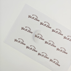 Business Stickers Custom logo Adhesive Business Sealing Sticker Personalized Eco-friendly Factory Wholesale Paper Label Stickers