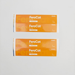 Custom Clear Logo Square Seal Adhesive Labels Personalized Printing Promotional Anti-tamper Waterproof Food Packaging Stickers