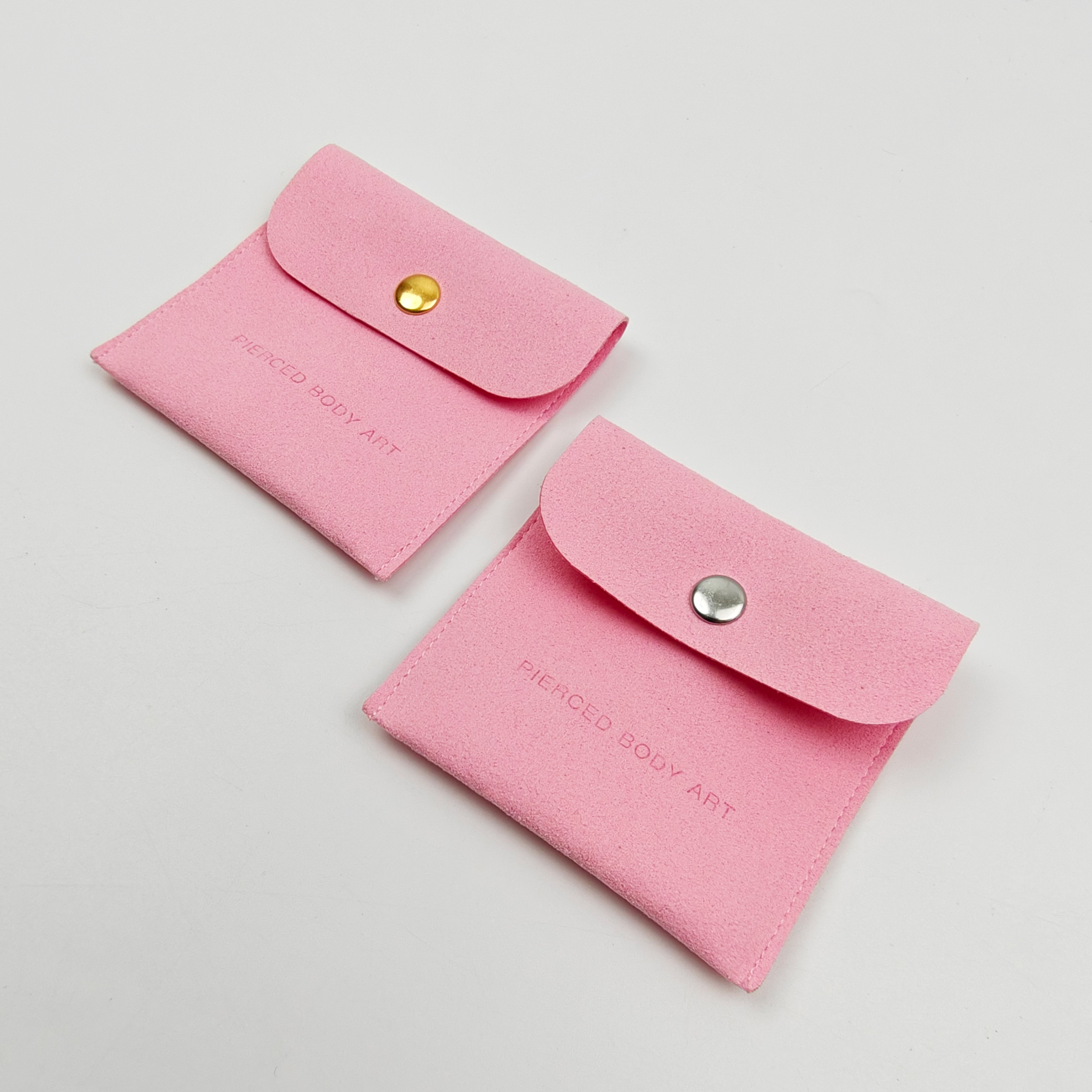 Oem Customized Logo Microfiber Envelope Bag Necklace Bracelet Ring Perfume Packaging Drawstring Bag Jewelry Pouch