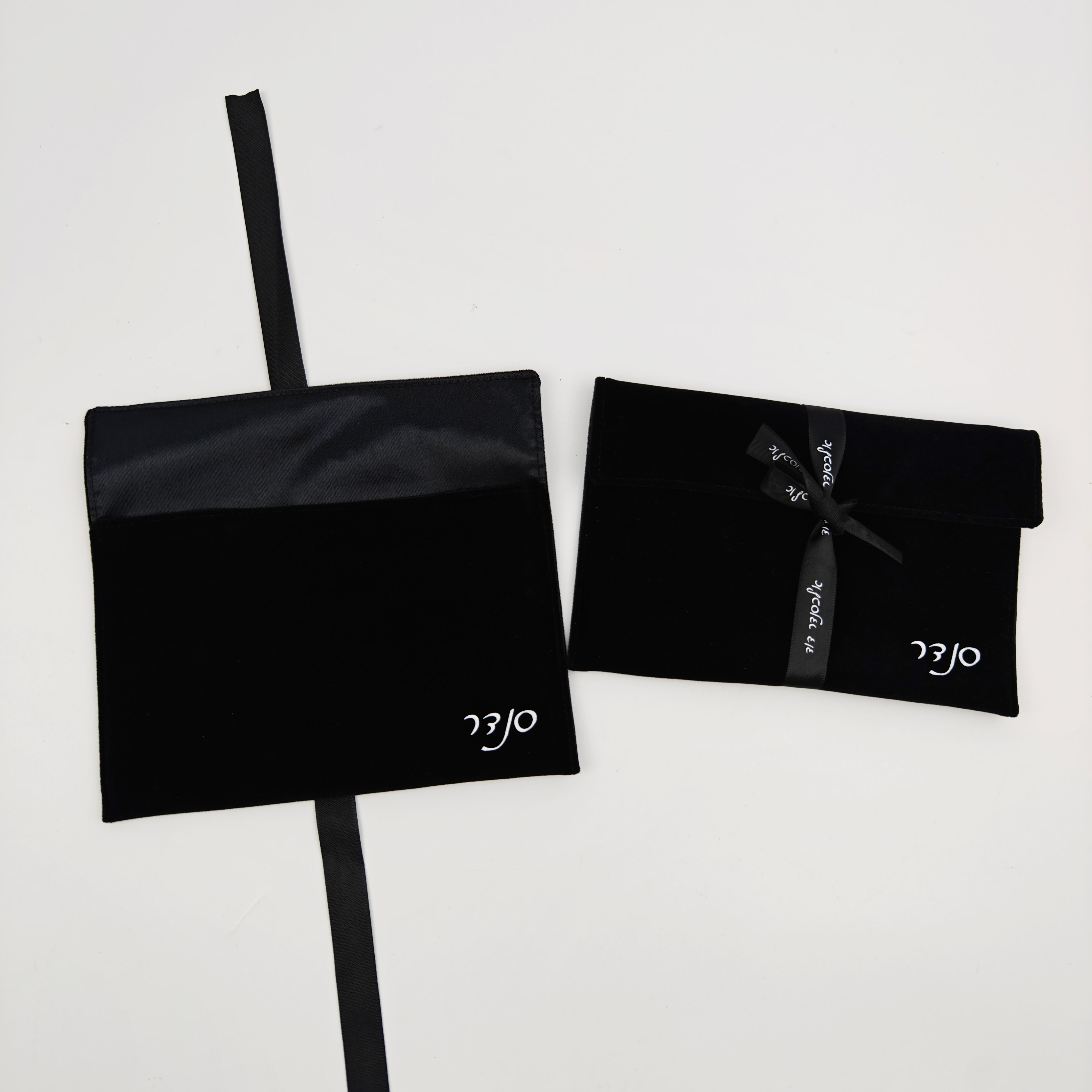 Wholesale Custom Logo Envelope Flap Pouch Packaging Dust Bag Luxury Soft Faux Suede Clothes Handbag Hair Packaging Wig Dust Bag