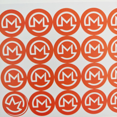 Wholesale Customized logo Waterproof Vinyl Sticker Label Product Bottle Label Printing Round Packing Sticker