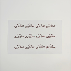 Business Stickers Custom logo Adhesive Business Sealing Sticker Personalized Eco-friendly Factory Wholesale Paper Label Stickers