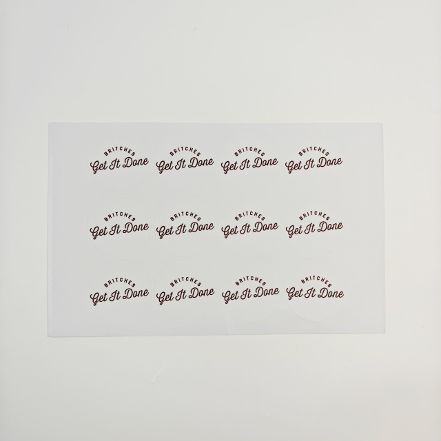 Business Stickers Custom logo Adhesive Business Sealing Sticker Personalized Eco-friendly Factory Wholesale Paper Label Stickers